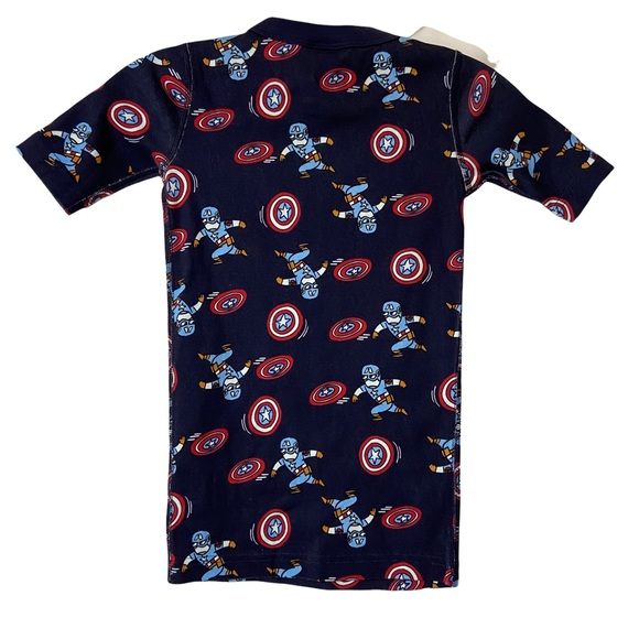 Set of 2 Hanna Andersson Kids Pajama Sleep T Shirts Size 8 and 10 - Picture 5 of 16